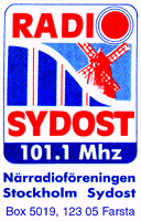 Radio Sydost 101,1 MHz